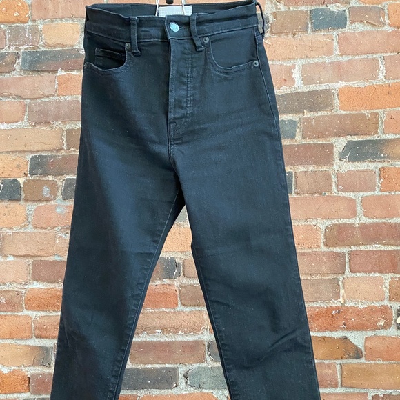 EVERLANE High Rise Slim Straight Jeans (The Cigarette) 27 - Picture 2 of 6